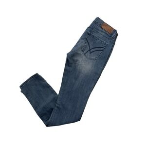 William Rast Women's Perfect Skinny Leg Jeans Size 26‎ Blue Denim 26X29 light